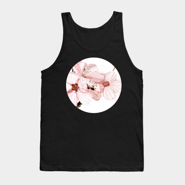 Cherry Tree Tank Top by KatherineBlowerDesigns